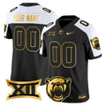 NCAA Baylor Bears 2024 Gold Vapor Limited Jersey - Custom