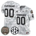 NCAA Tennessee Volunteers 2024 Salute to Service Establishment Year Patch Vapor Limited Jersey - Custom