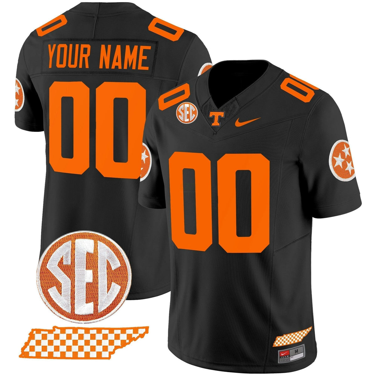 NCAA Tennessee Volunteers 2024 Vapor Limited Jersey V2 - Custom