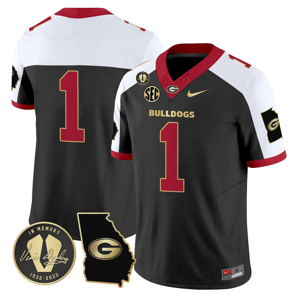 NCAA 2024 Vapor Limited Jersey V3 - Georgia Map