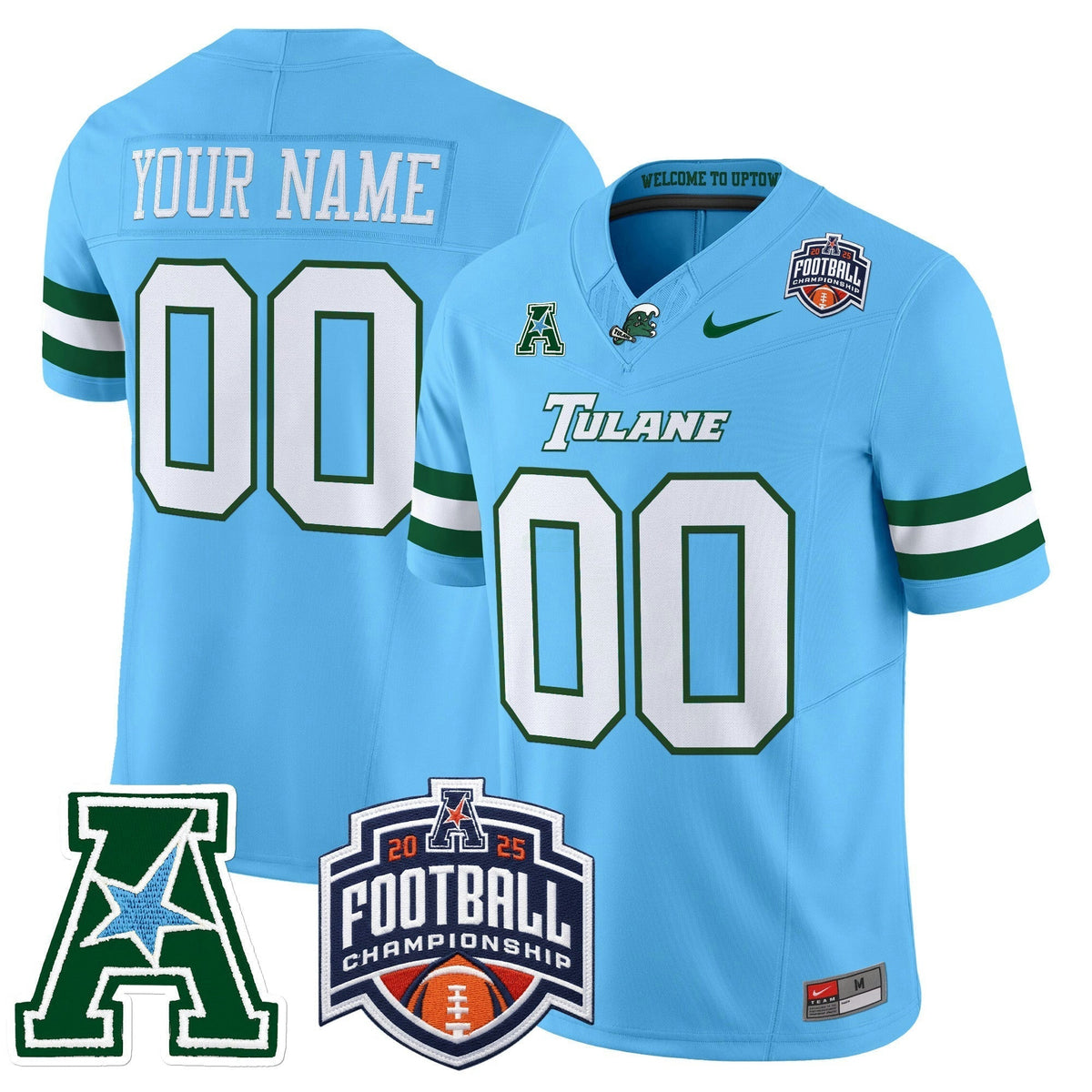 NCAA 2025 American Athletic Conference Championship Vapor Limited Jersey - Custom