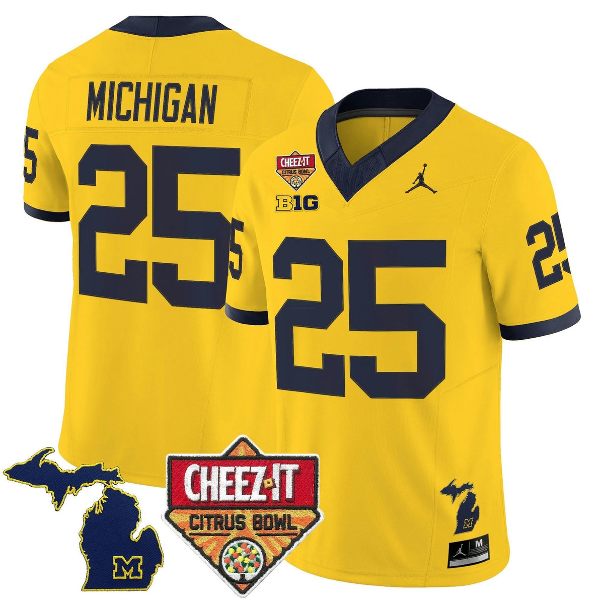 NCAA 2025 Cheez-It Citrus Bowl Vapor Limited Jersey