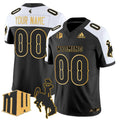NCAA Wyoming Cowboys 2025 Gold Vapor Limited Jersey - Custom