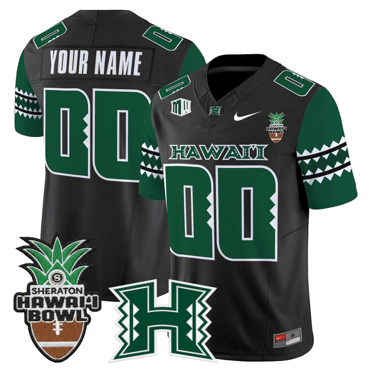 NCAA 2025 Hawai'i Bowl Vapor Limited Jersey - Custom