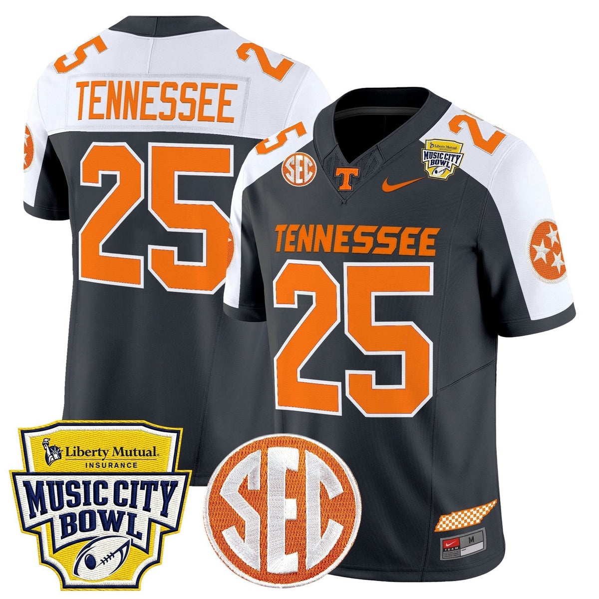 NCAA 2025 Music City Bowl Vapor Limited Jersey
