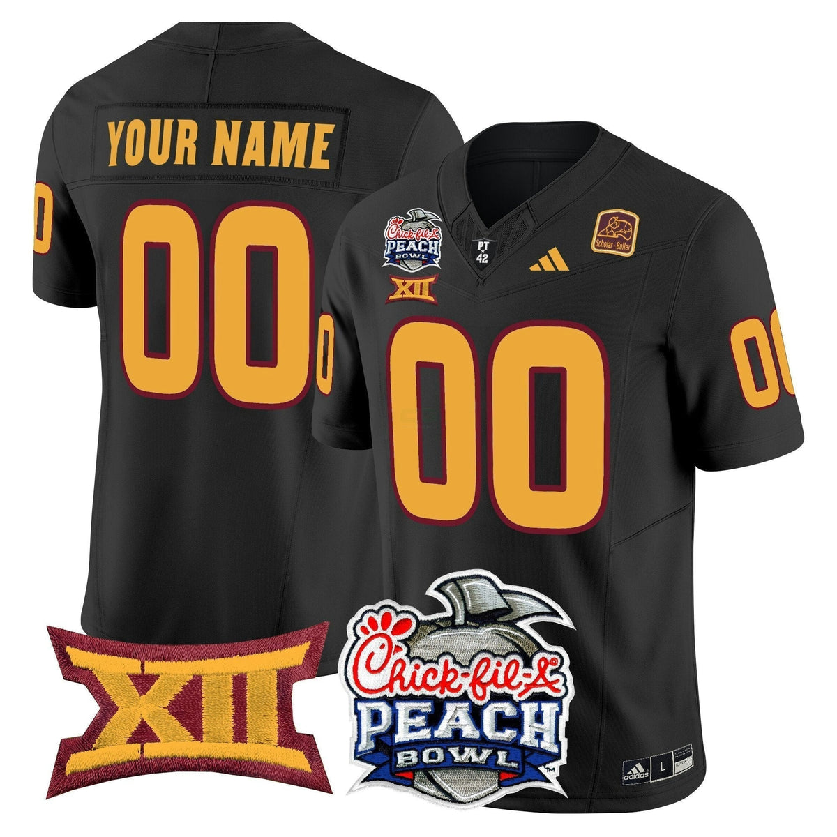 NCAA 2025 Peach Bowl Vapor Limited Jersey - Custom