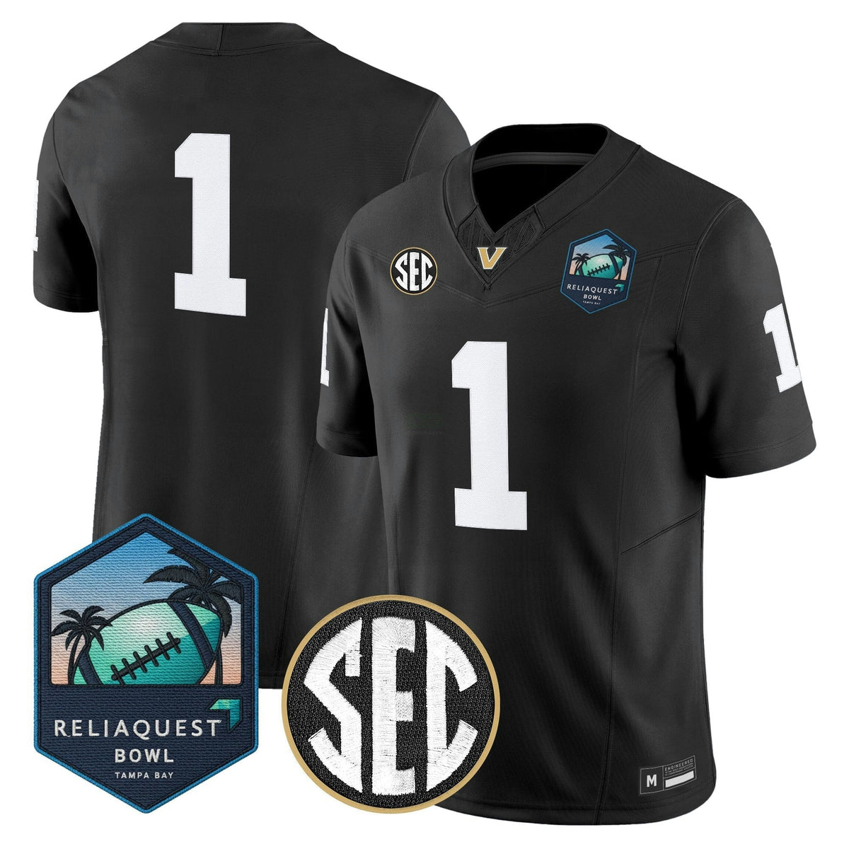 NCAA 2025 ReliaQuest Bowl Vapor Limited Jersey
