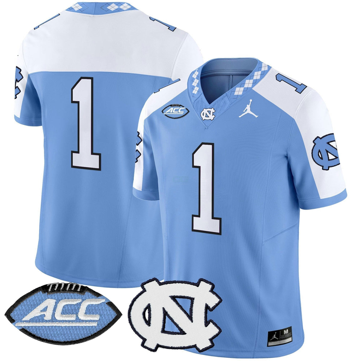 NCAA North Carolina Tar Heels 2025 Vapor Limited Jersey