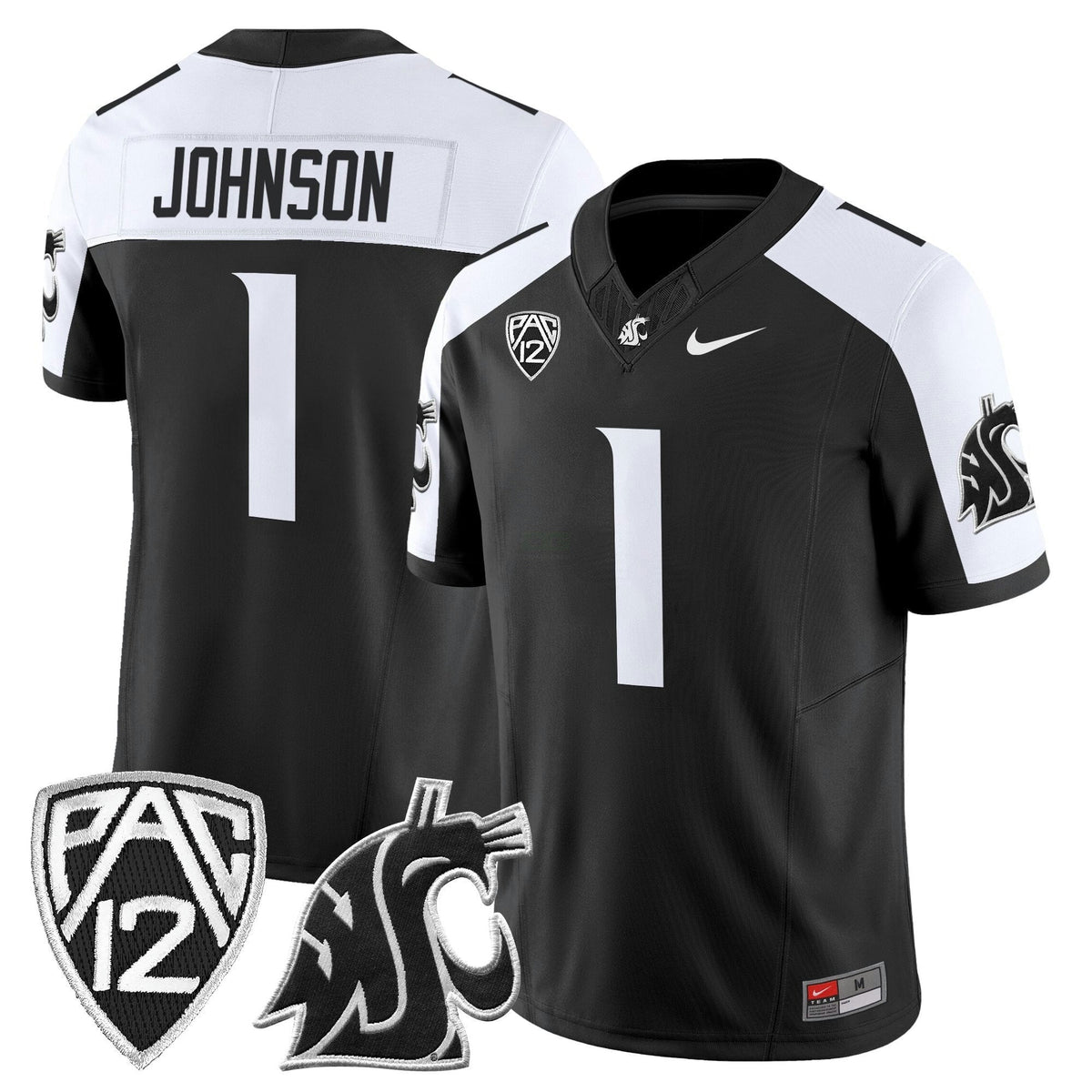 NCAA Washington State Cougars 2025 Vapor Limited Jersey N1