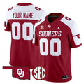 NCAA Oklahoma Sooners 2025 Vapor Limited Jersey - Custom