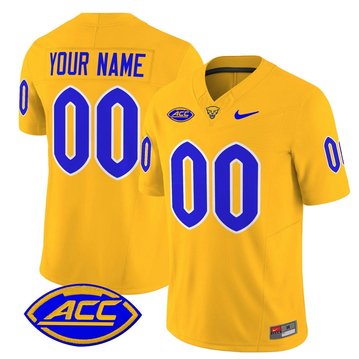 NCAA Pittsburgh Panthers 2025 Vapor Limited Jersey - Custom