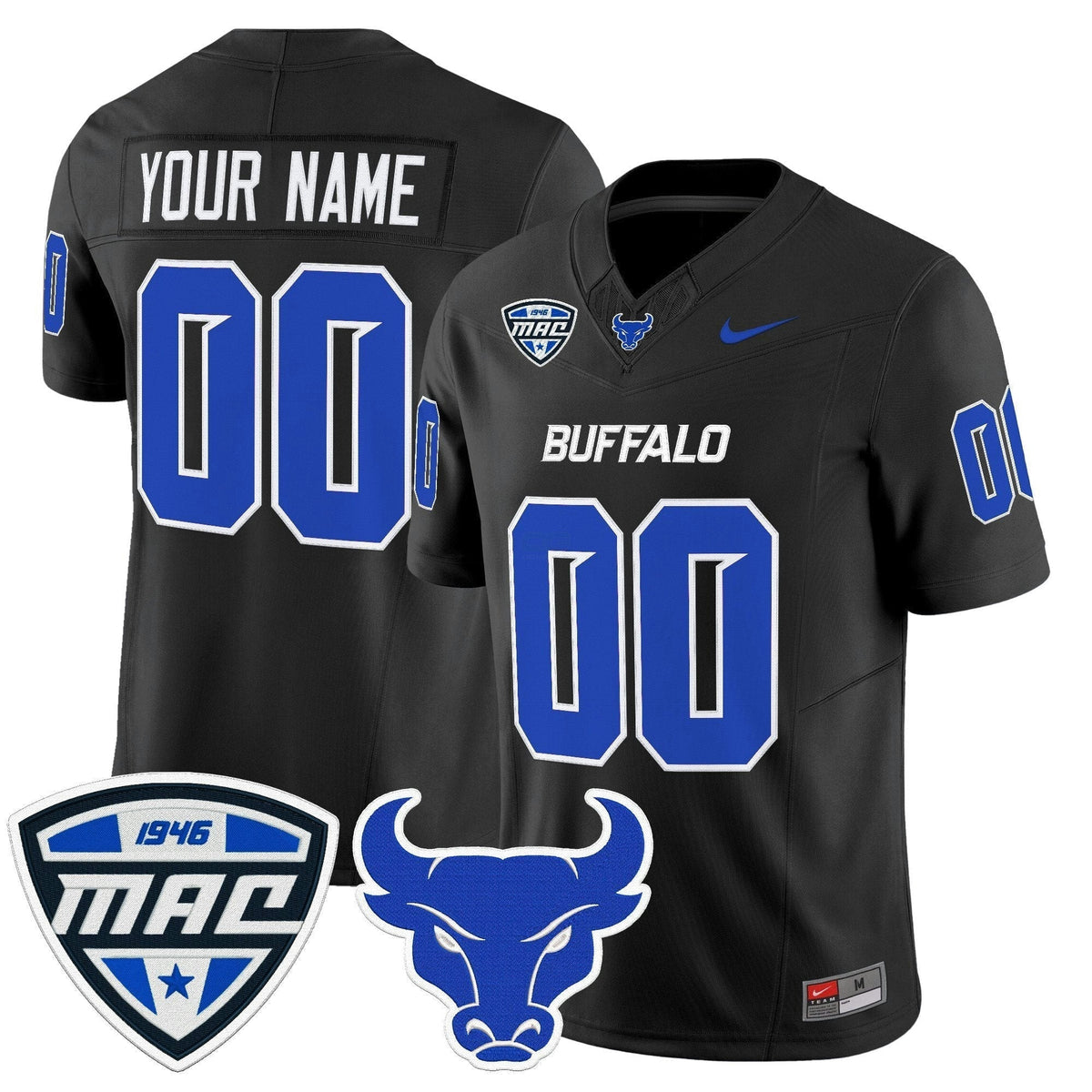 NCAA Buffalo Bulls 2025 Vapor Limited Jersey - Custom