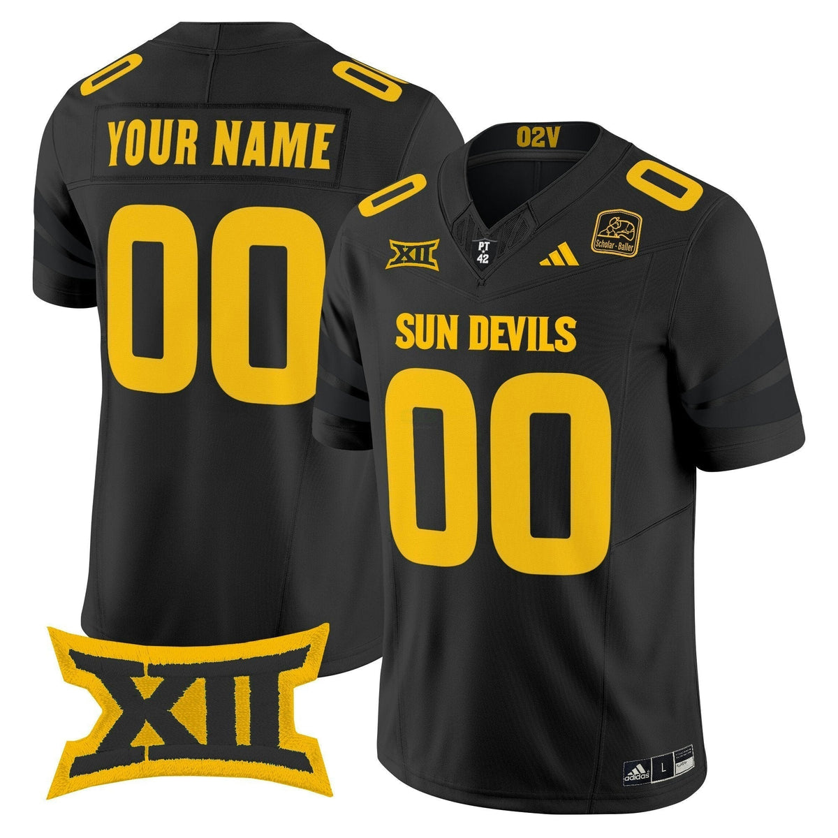 NCAA Arizona State Sun Devils 2025 Vapor Limited Jersey - Custom