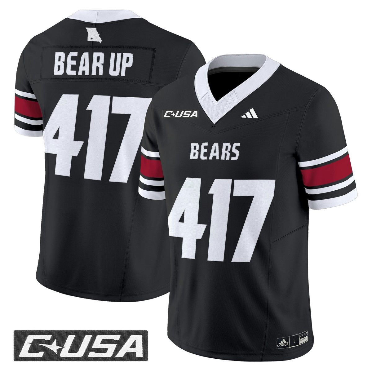 NCAA Missouri State Bears 2025 Vapor Limited Jersey