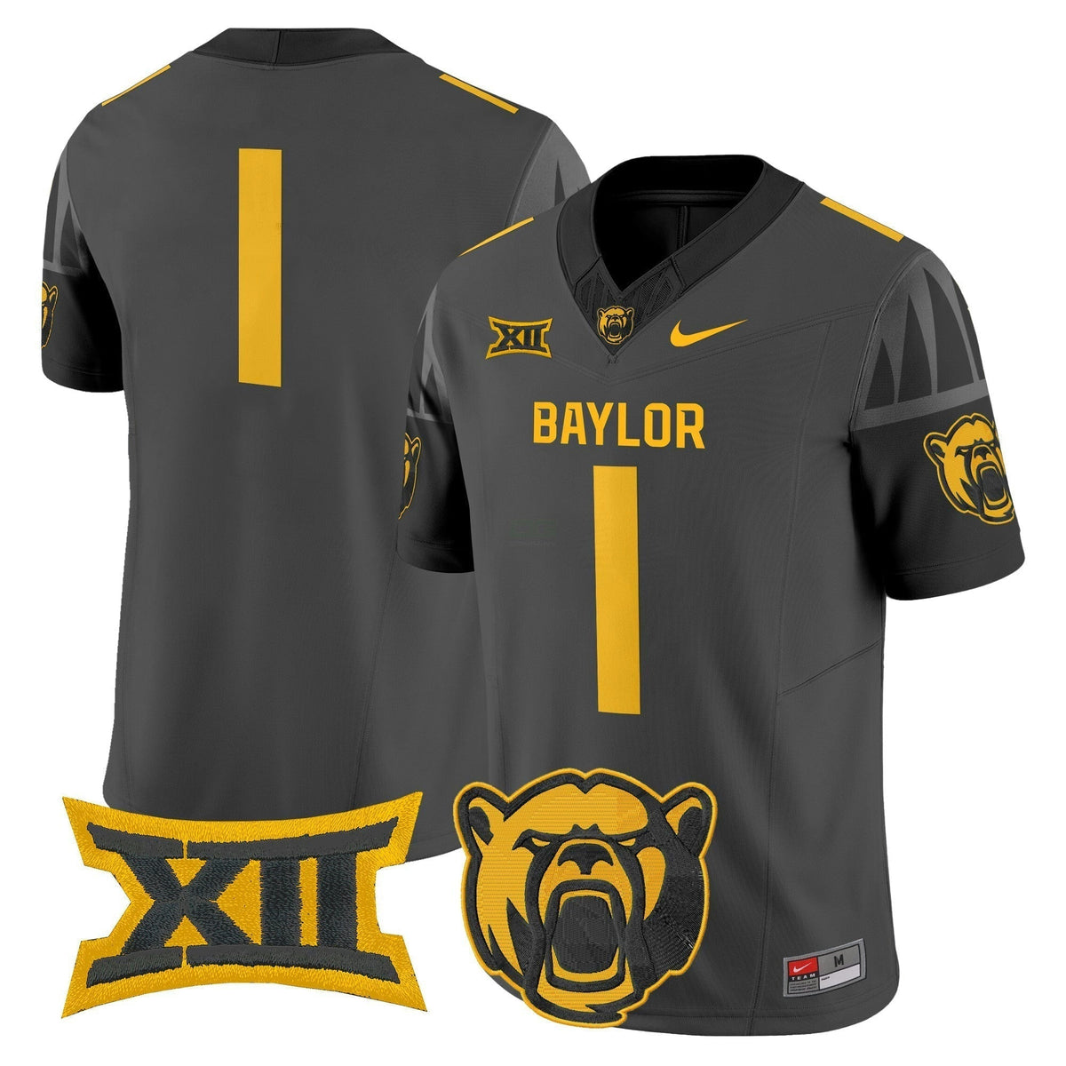 NCAA Baylor Bears 2025 Vapor Limited Jersey V2