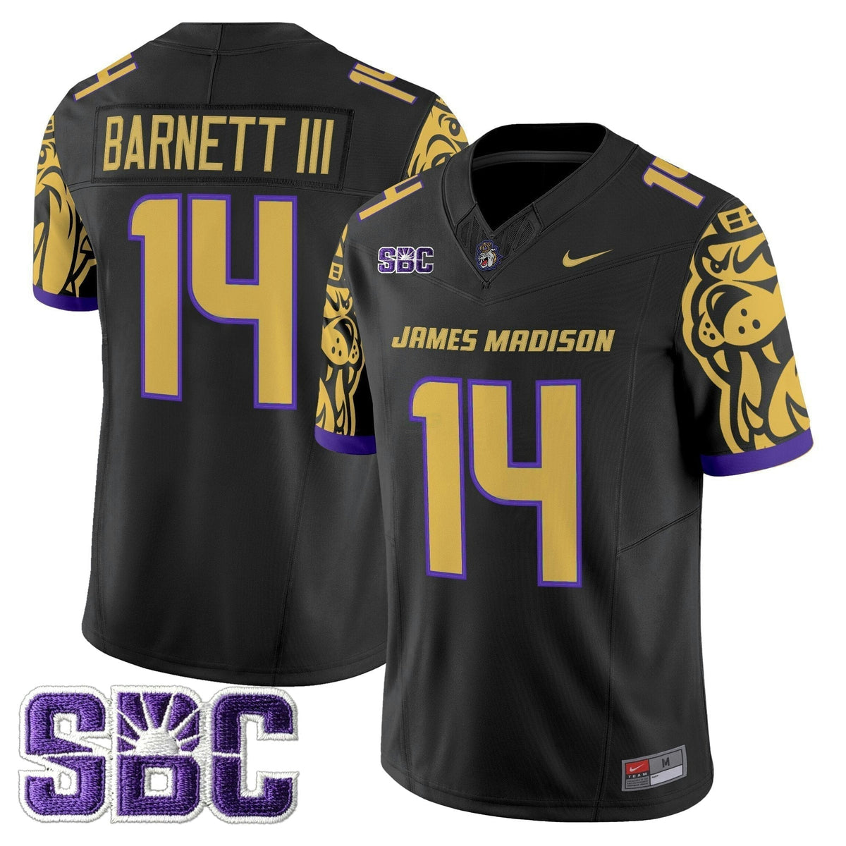 NCAA James Madison Dukes 2025 Vapor Limited Jersey V2