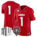 NCAA New Mexico Lobos 2025 Vapor Limited Jersey