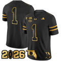 NCAA 2026 College Football Playoff Final & Florida Patch Gold Vapor Limited Jersey