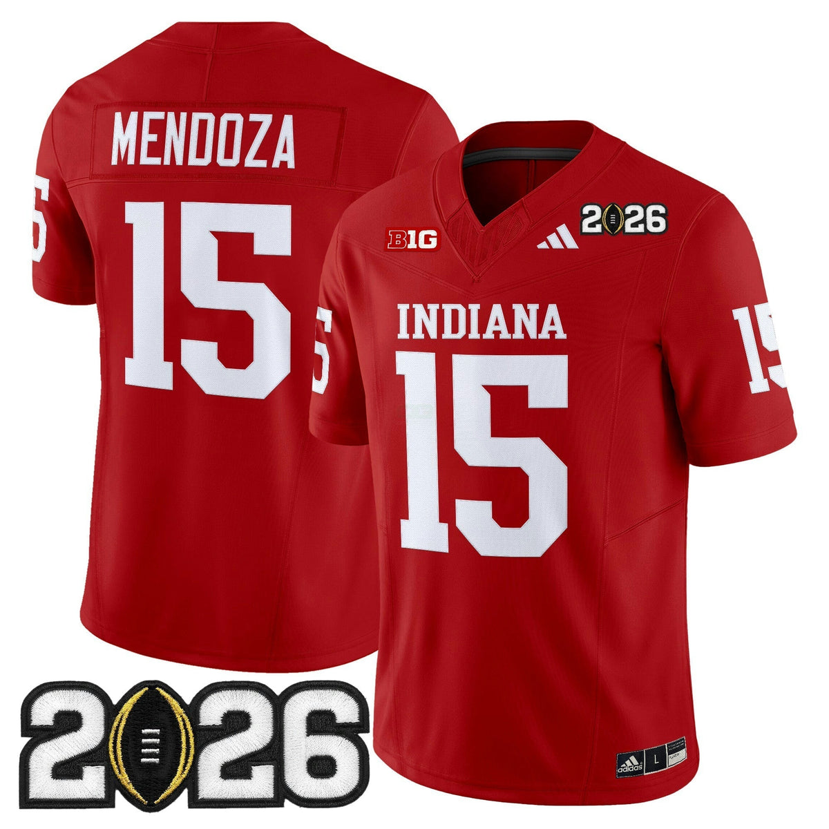 NCAA 2026 College Football Playoff Final Patch Vapor Limited Jersey V2