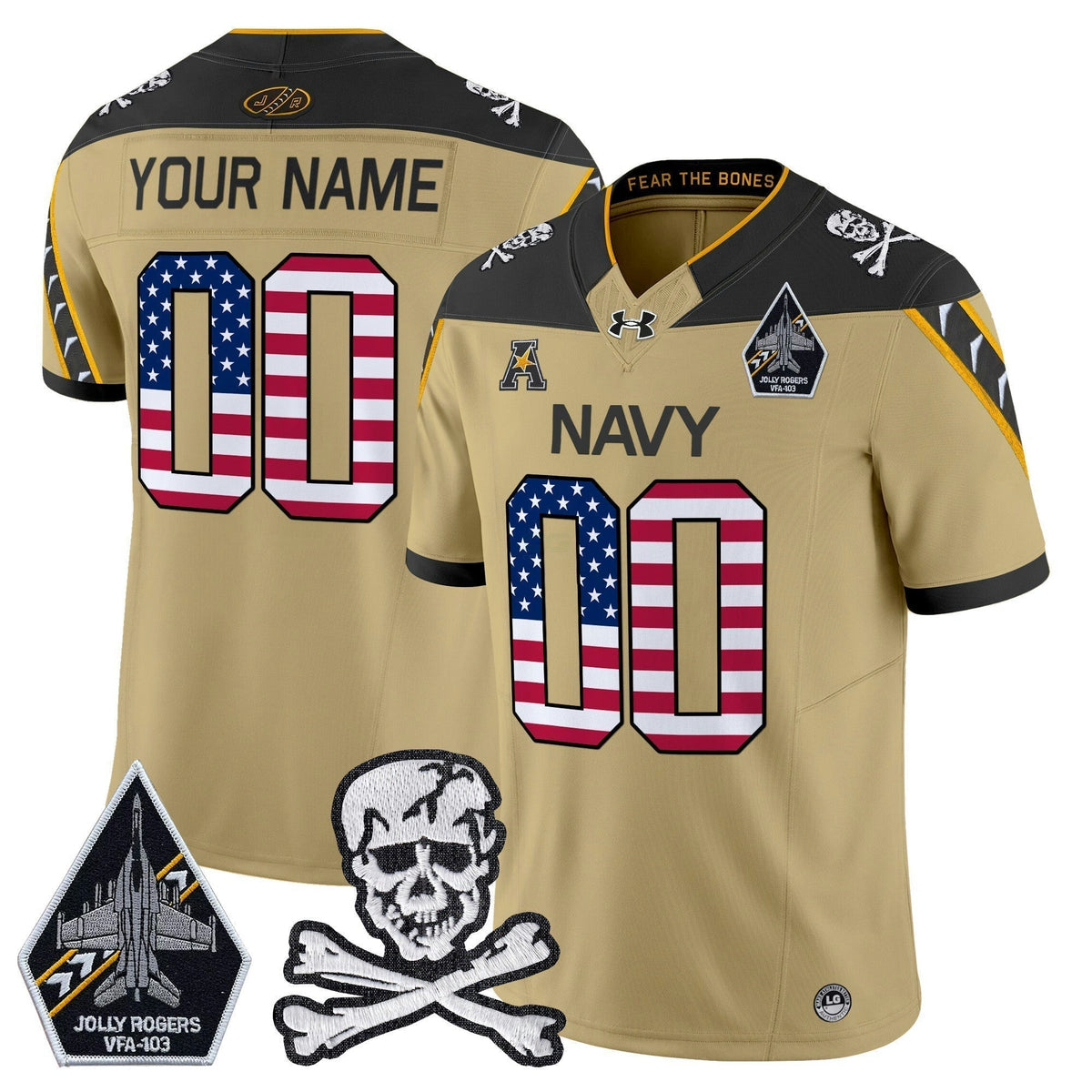 NCAA 2026 Independence Day Vapor Limited Jersey V2 - Custom