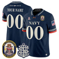 NCAA 250th Anniversary Vapor Limited Jersey - USS Constitution Patch - Stitched - Custom