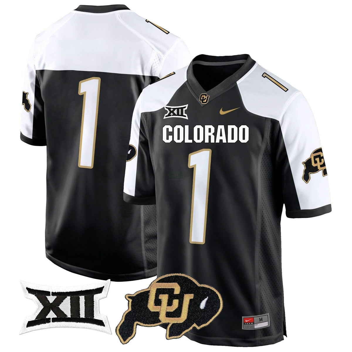 NCAA Big 12 XII Patch Game Jersey V2