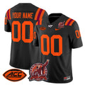 NCAA Coach Frank Beamer Patch 2024 Vapor Limited Jersey