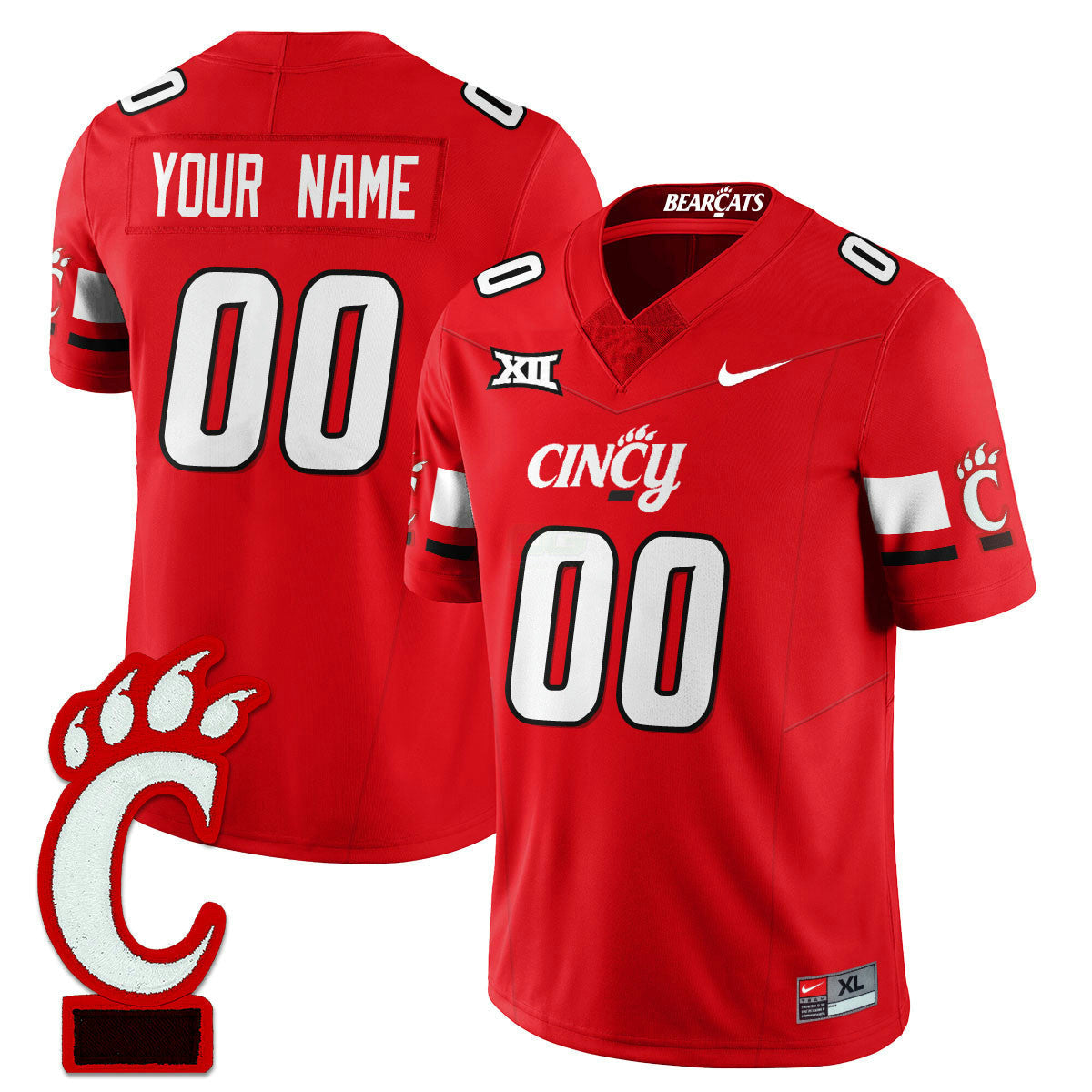 Jersey NCAA Custom Cin BCATS Football 2025 Uniform