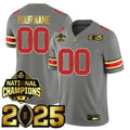 NCAA Custom Gold Edition Jersey - College Football Playoff Final + National Champions Patch