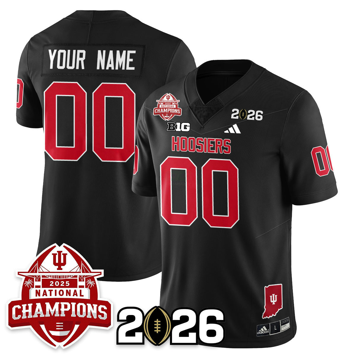 NCAA Custom Vapor Limited Jersey V2 - 2025 National Champions