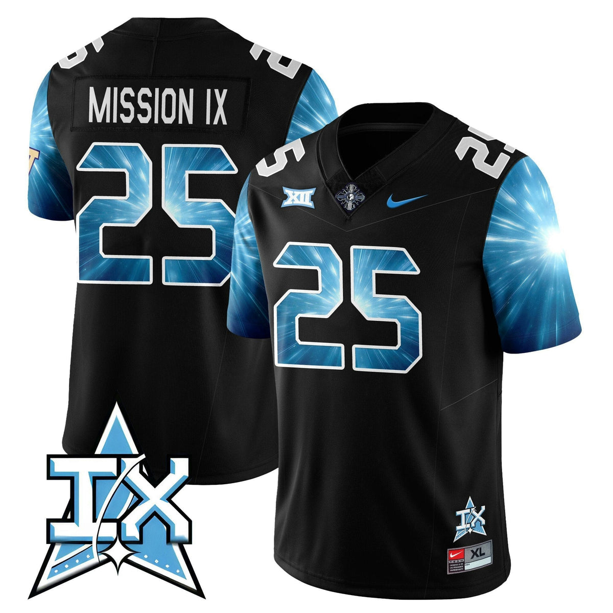 Jersey NCAA Football 2025 Space Game Uniform - Mission IX