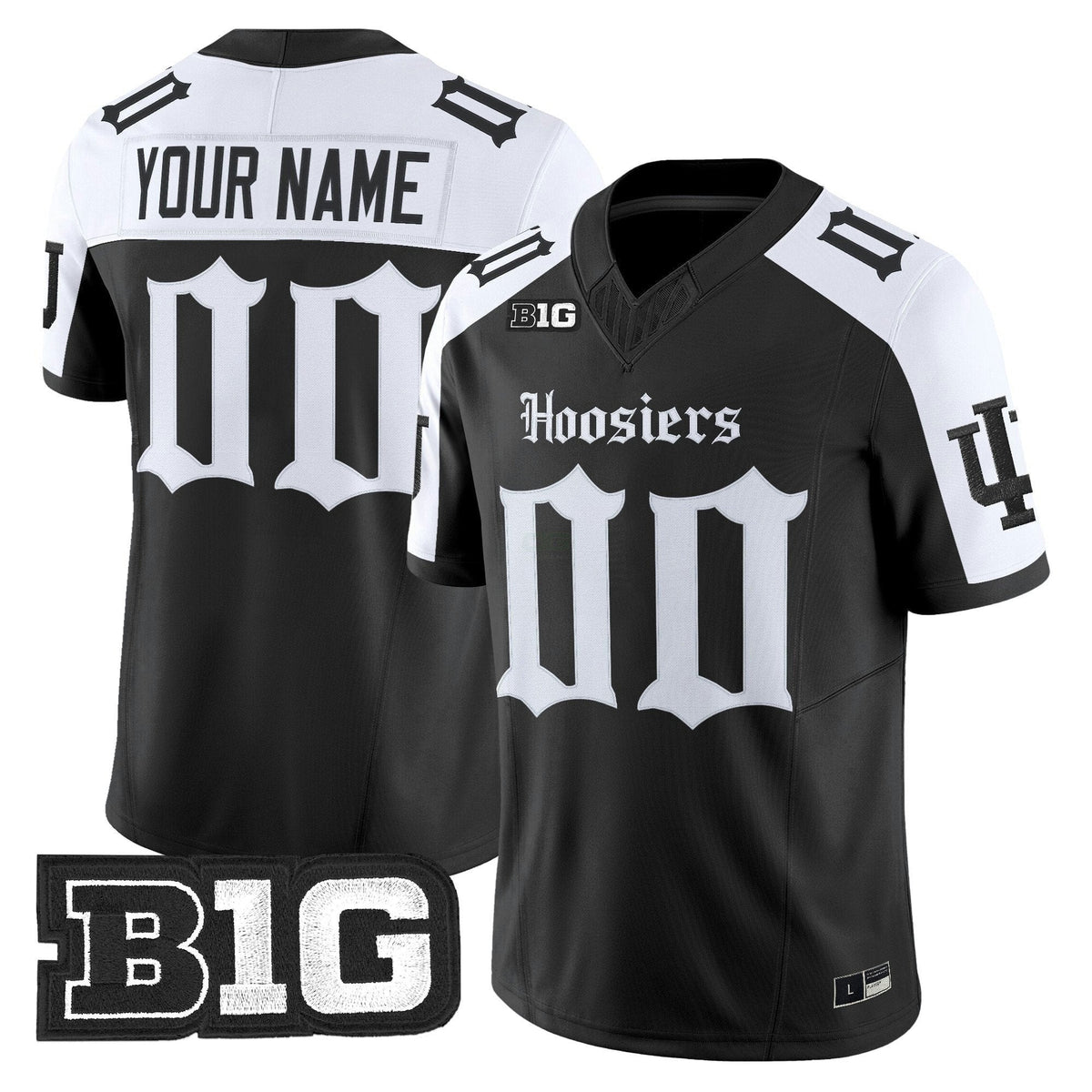 NCAA Indiana Hoosiers 'Gothic Edition' Vapor Limited Jersey - Custom