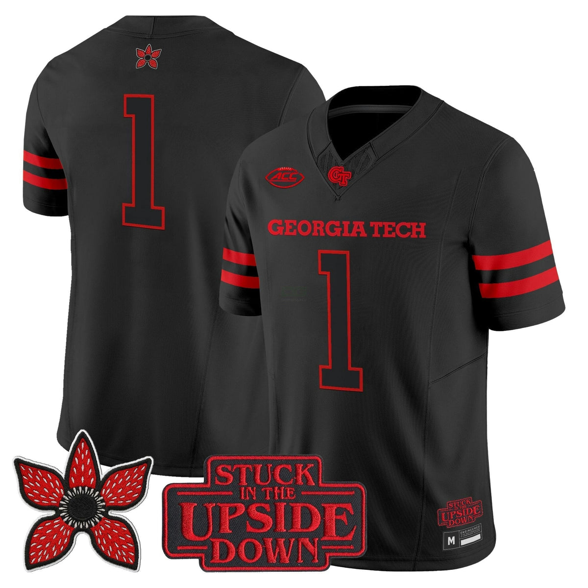 NCAA Georgia Tech Yellow Jackets 'Stranger Things Edition' Vapor Limited Jersey