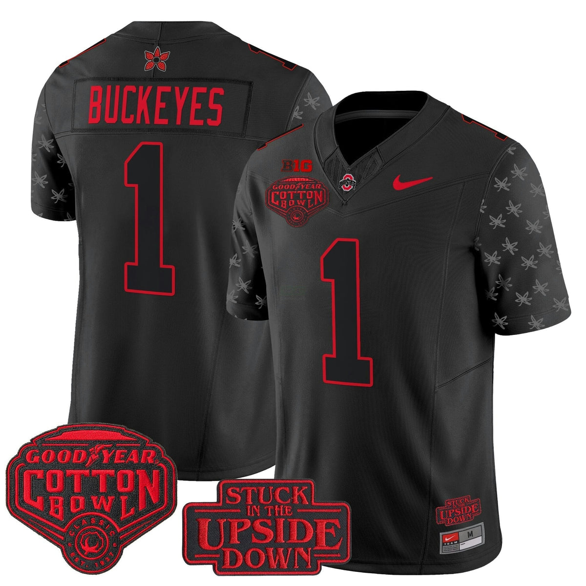 NCAA 'Stranger Things Edition' Vapor Limited Jersey - 2025 Cotton Bowl Patch
