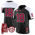 NCAA Throwback Vapor Limited Jersey - Alabama Map