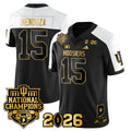 NCAA Vapor Limited Football Gold Jersey - 2025 National Champions