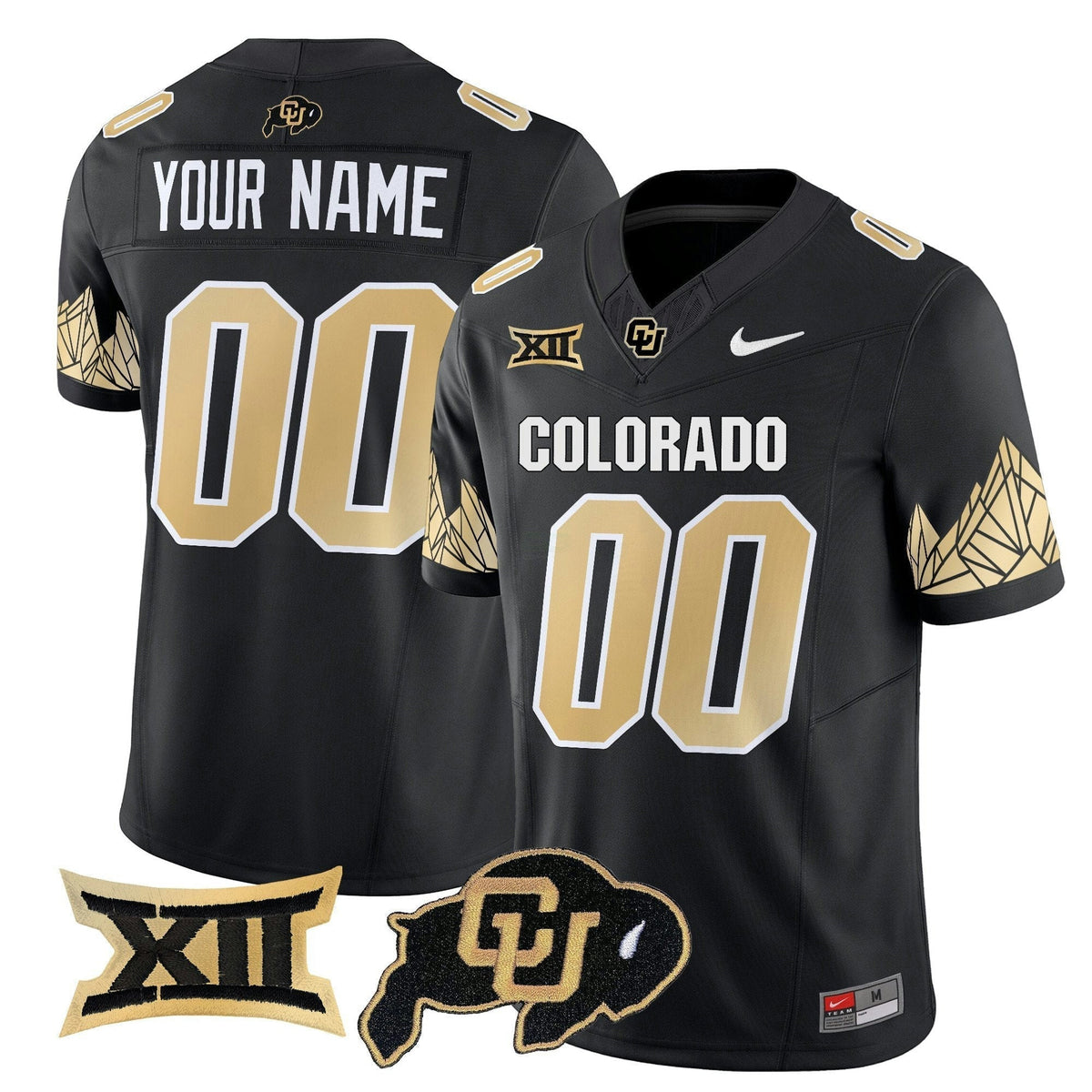NCAA Vapor Limited Jersey V4 - Big 12 XII Patch - Custom