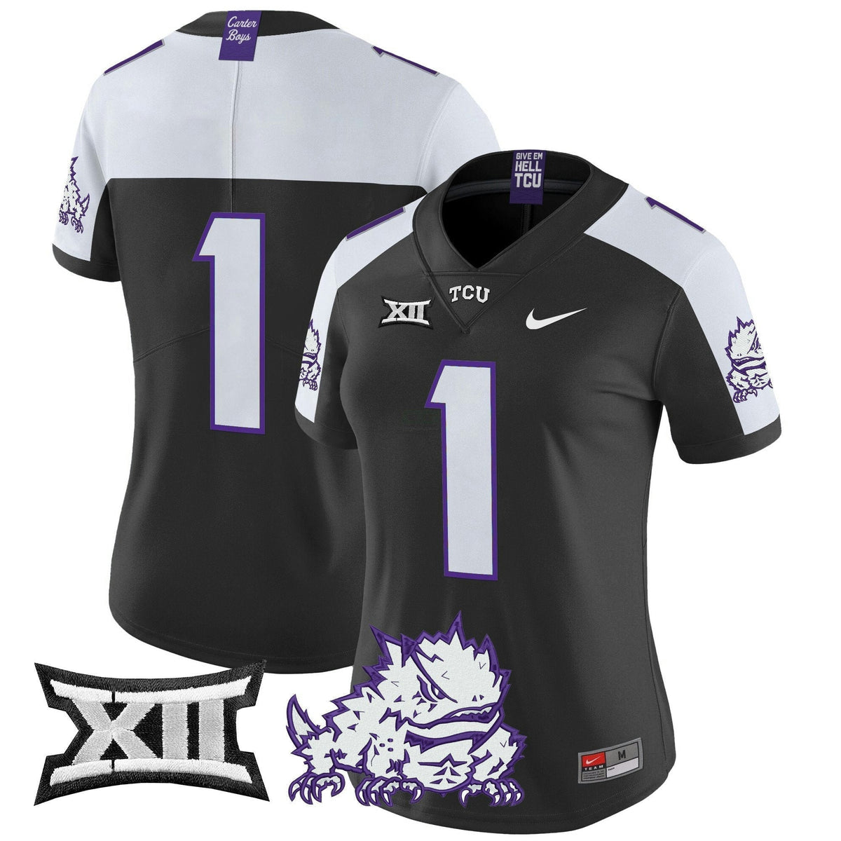 NCAA TCU Horned Frogs Women's 2024 Vapor Limited Jersey