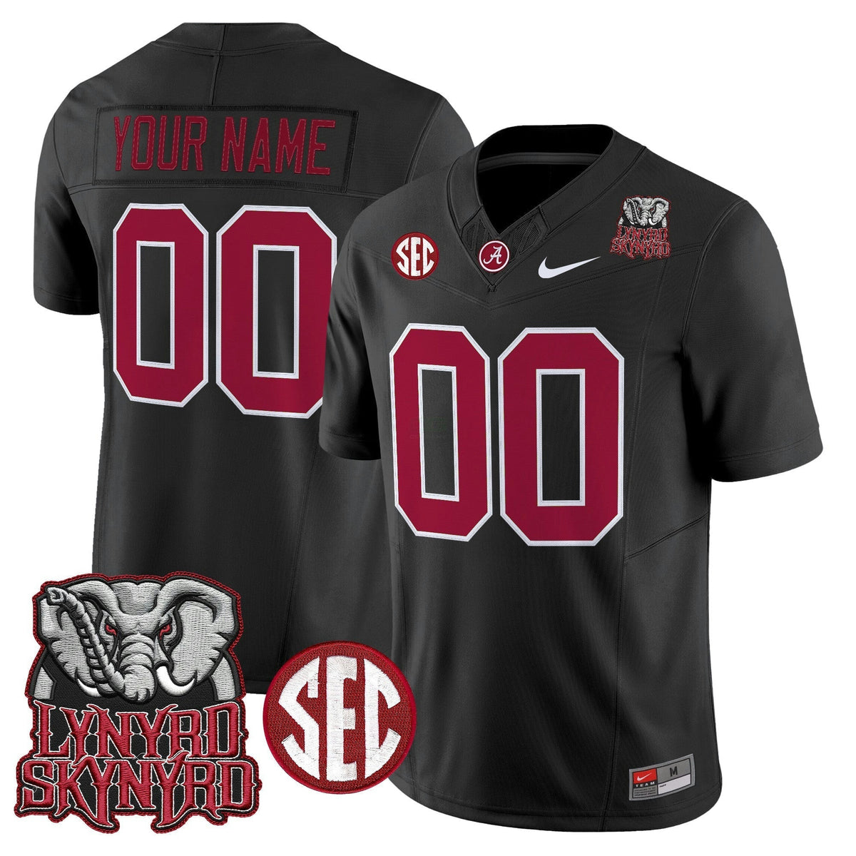 NCAA x Lynyrd Skynyrd Vapor Limited Jersey - Alabama Map - Custom