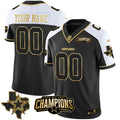 NFL 2023 NFC East Champions Patch Gold Vapor Jersey