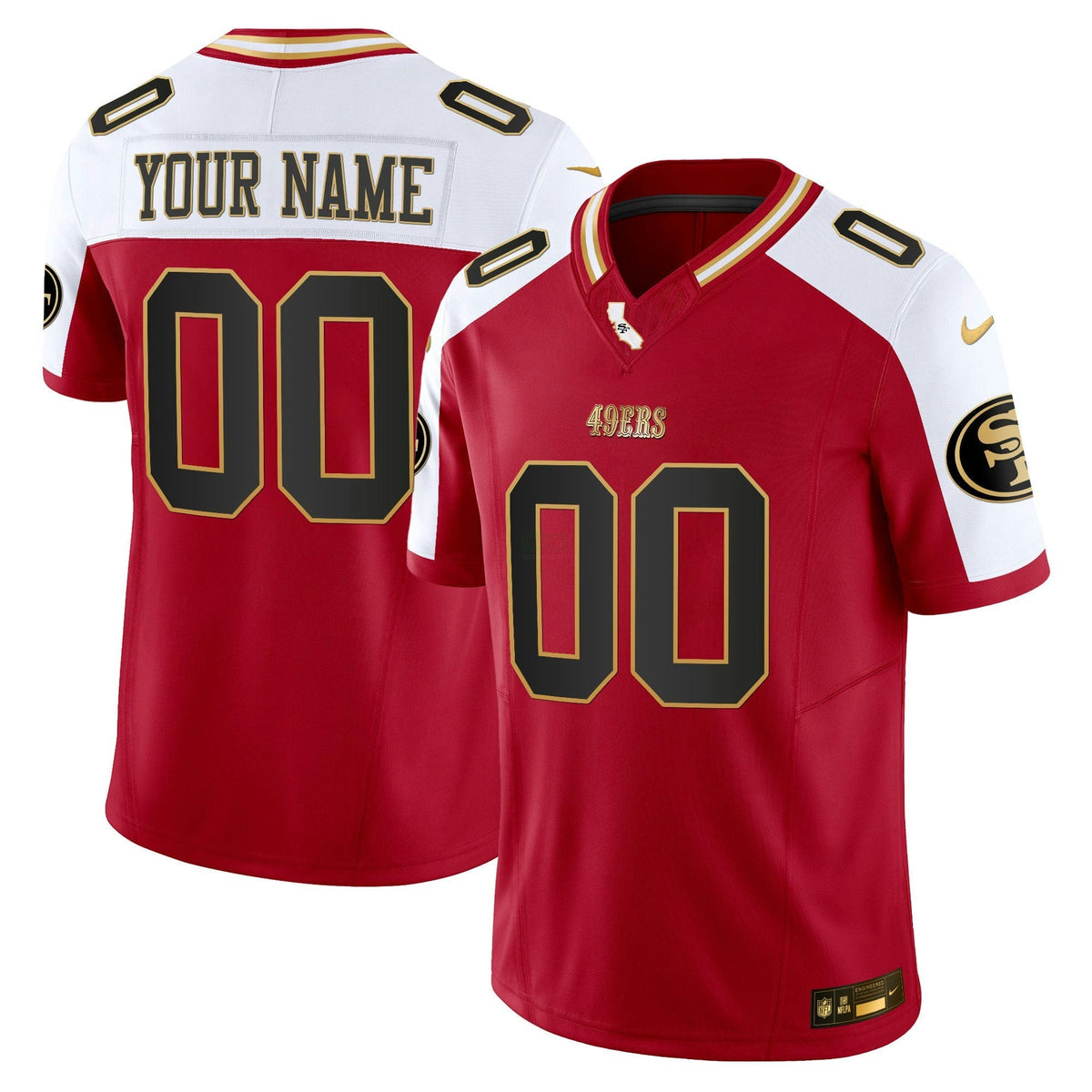NFL 2024 Gold Vapor Jersey