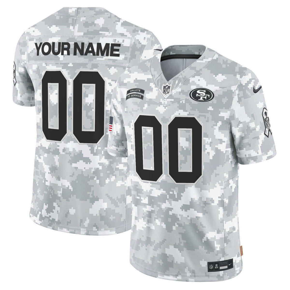 NFL 2024 Salute to Service Vapor Limited Jersey – All stitched
