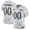 NFL Los Angeles Rams 2024 Salute to Service Vapor Limited Jersey – Arctic Camo - Custom