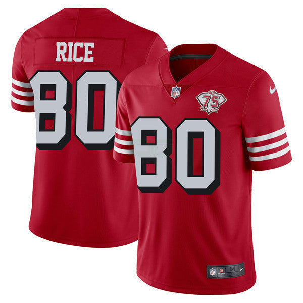 Jersey NFL 75th Anniversary Throwback Escarlate