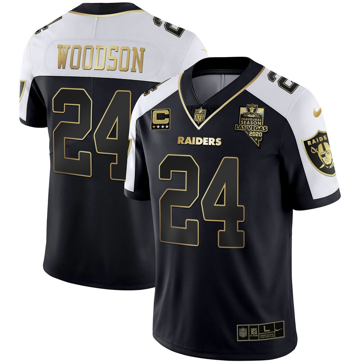 Jersey NFL Alternate Vapor Black Gold Limited