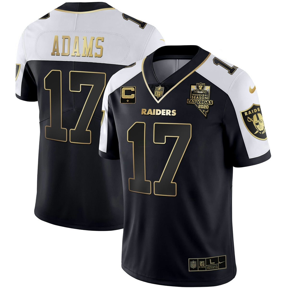 Jersey NFL Alternate Vapor Black Gold Limited