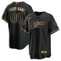 NFL Atlanta Falcons Atlanta Black Gold & White Gold Jersey - Baseball