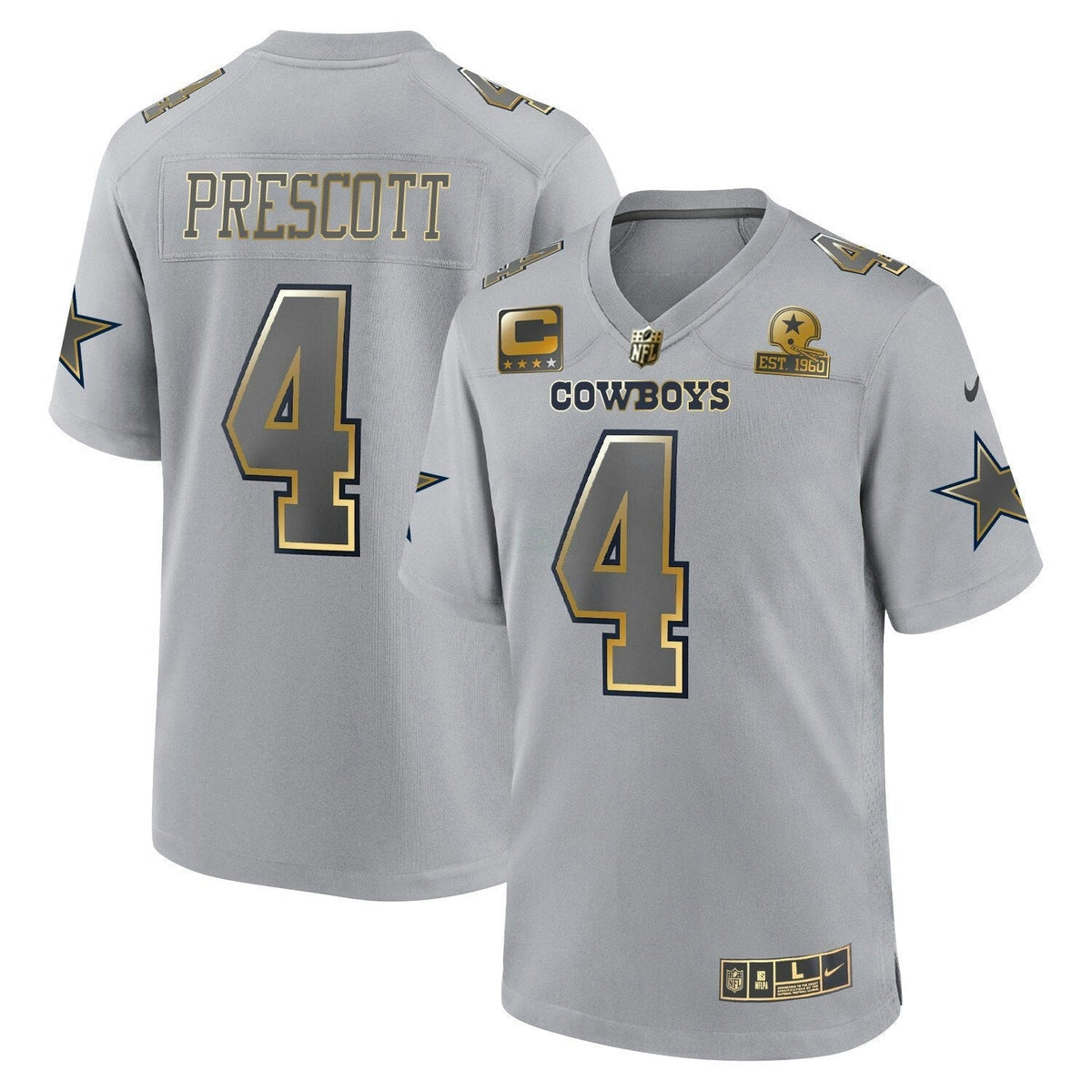 Jersey NFL Atmosphere Fashion Gold Game