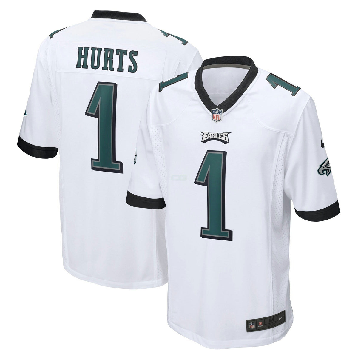 NFL White Player Game Jersey - Jalen Hurts
