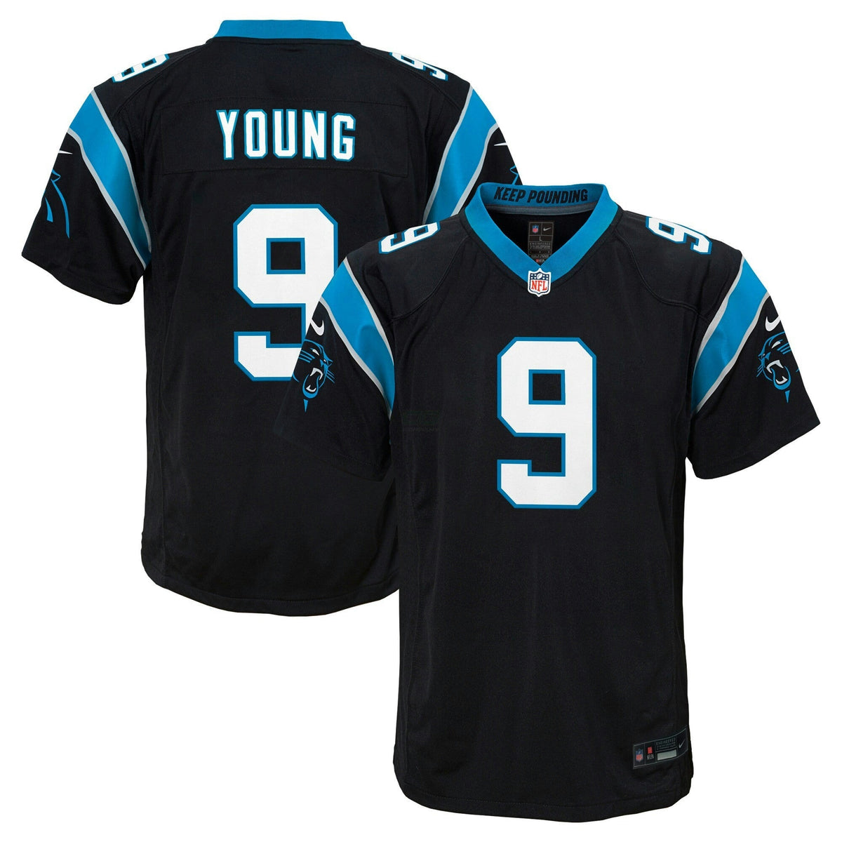 NFL Bryce Young Carolina Jersey